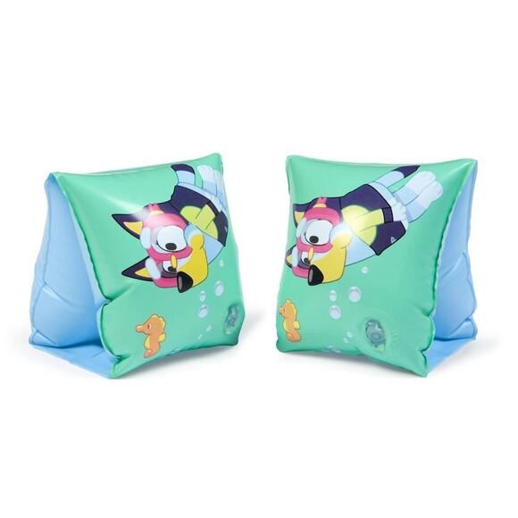 SwimWays Bluey Swimmies Unisex Arm Floaties for Kids Age 3 to 5 New - Picture 2 of 8